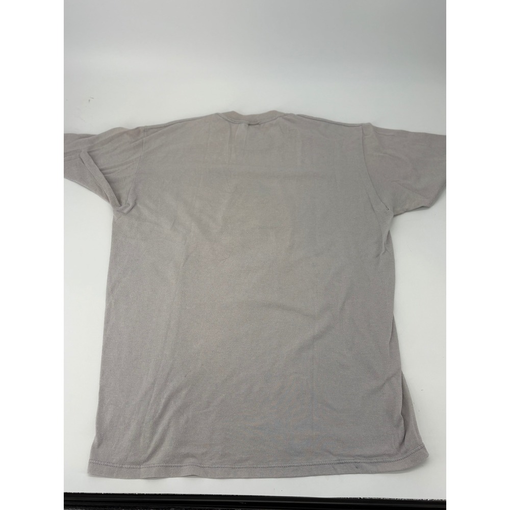 Jerzees Friendly Sons of Custer Graphic T-Shirt Vintage Large Gray Mens - Picture 7 of 8